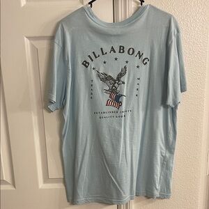Billabong Sky Blue Eagle Graphic Tee